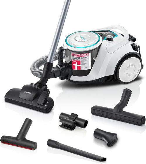 Aspirator fara sac Bosch Seria 6 BGC41XHYG, 700 W, 2.4 L (Alb)