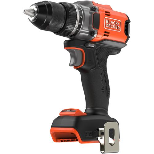 Masina compacta de gaurit si insurubat (bormasina) pe acumulator Black & Decker BLD682XN, motor brushless, 18 V, 1800 RPM, cuplu 50 Nm, 13 mm mandrina, agatatoare curea, cutie carton, fara acumulator/incarcator
