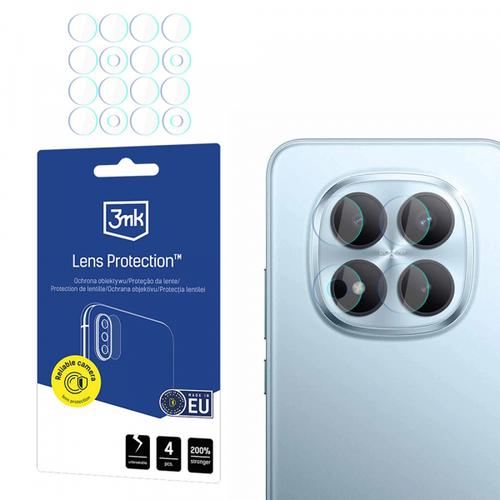 Folie de protectie Camera Spate 3MK Protection pentru Xiaomi Redmi Note 15 Pro+ 5G, Sticla Flexibila, Set 4 bucati, Transparenta
