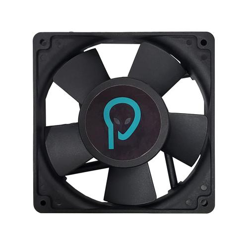 Unitate racire SPACER, 1U pentru rack 19″, 120mm, 2300rpm, 30dBA, flux aer 69cfm, otel 0.8mm, cablu 0.7m, Negru