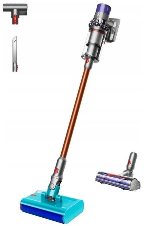 Aspirator vertical Dyson Cyclone V10 Submarine™ 594446-01, Autonomie 60 minute, Recipient 0.76 L, 150 AW, 125.000 RPM (Nichel/Cupru)