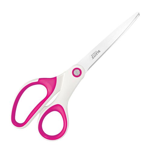 Foarfeca pentru birou LEITZ WOW Titanium, 205 mm, Roz