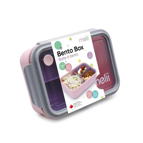 Cutie Pranz Melii Bento 1250ml, Detasabila, Roz/Mov