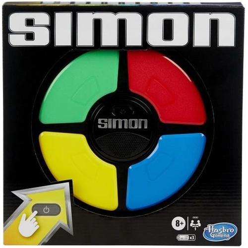 Joc de societate Hasbro Gaming Simon Classique, versiune electronica, 2-4 jucatori
