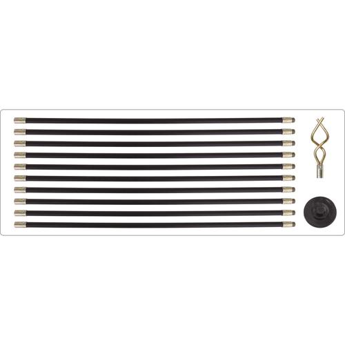 Set tije curatare scurgere Yato YT-24980, 10x92cm, Negru
