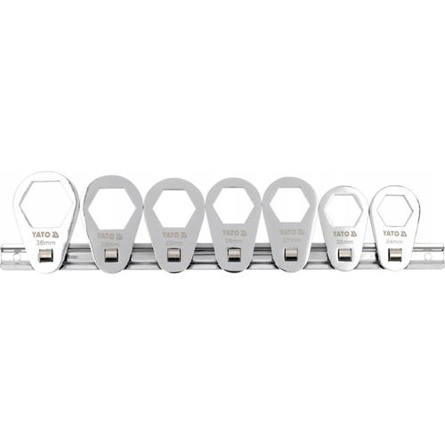 Set 7 chei filtre ulei Yato YT-05985, otel, 3/8inch