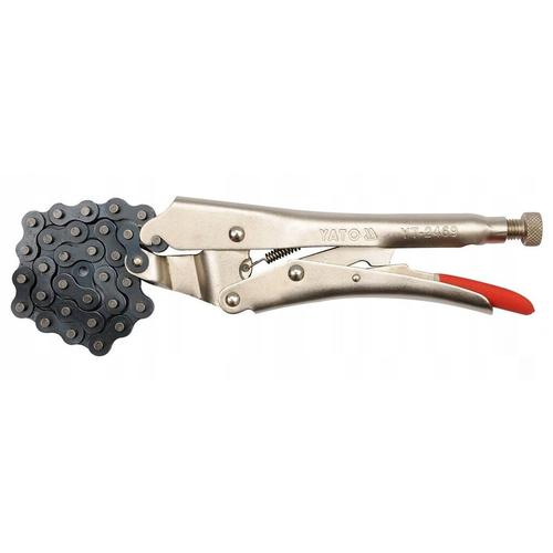 Cleste de strangere cu lant 250mm YATO YT-2469, otel CrMo, mecanism de blocare