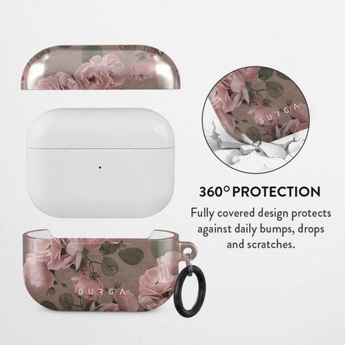 Husa Burga Hard Shell Vintage Glamour Airpods Pro