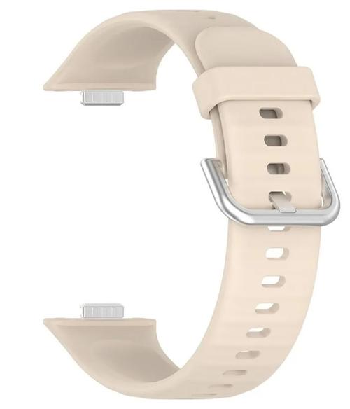 Curea Techsuit W061 pentru Huawei Watch Fit 4 Pro / Fit 4 / Fit 3, Bej