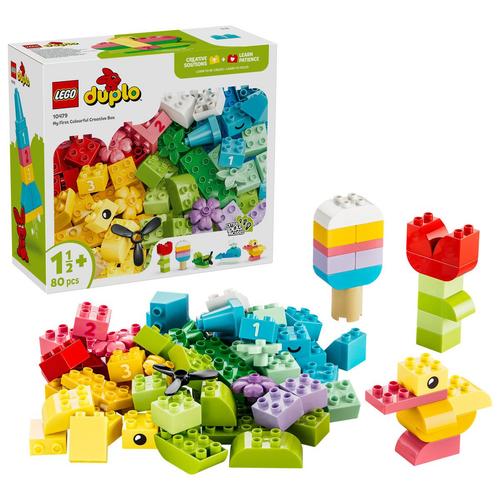 LEGO® DUPLO Cutie creativa în culori 10479, 80 de piese