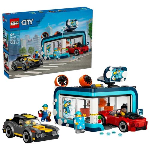 LEGO® City Spalatorie auto drive-thru 60497, 583 de piese
