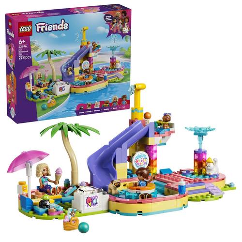 LEGO® Friends O zi distractiva în parcul acvatic 42676, 278 de piese