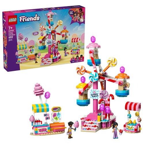 LEGO® Friends Roata Ferris cu bomboane si briose 42700, 602 de piese
