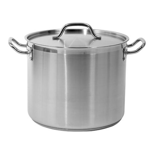 Oala cu capac din inox YATO YG-00005, 20.9 L, 32x26 cm (Argintiu)