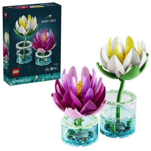 LEGO® Botanicals Nuferi 11511, 259 de piese