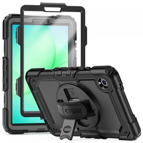 Husa pentru Samsung Galaxy Tab A11 / Tab A9, Tech-Protect, Solid, Neagra