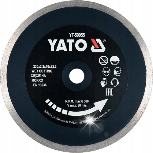 Disc Diamantat YATO YT-59955, 230mm, pentru ceramica