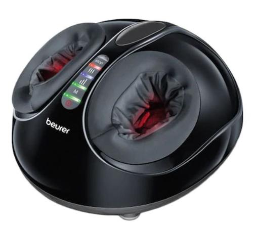 Aparat pentru masajul picioarelor Beurer FM90, 3 trepte intensitate, LED, 48 W (Negru)
