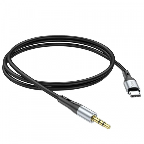 Cablu Audio HOCO UPA22, USB-C - 3.5mm, 1m (Negru)