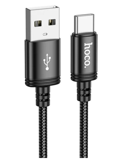 Cablu Date si Incarcare USB-A - USB-C HOCO X89, 60W, 2m, Negru