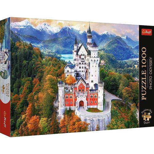 Puzzle Trefl Premium Plus  Photo Odyssey, Castelul Neuschwanstein Germania, 1000 piese