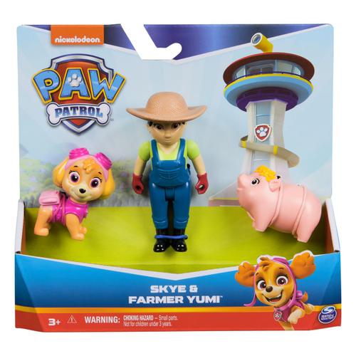 Set figurine Paw Patrol Skye & Farmer Yumi