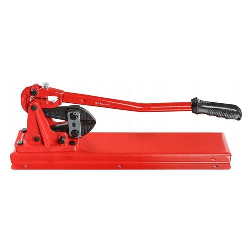 Masina de taiat tevi Yato YT-18410, 600mm, cu baza, taiere maxima 10mm, 140x530mm