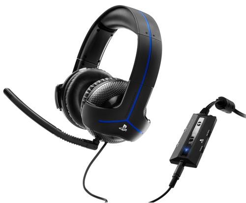 Casti Gaming Thrustmaster Y-300P, Jack 3.5m, PlayStation 3 / PlayStation 4 / PS Vita (Negru/Albastru)