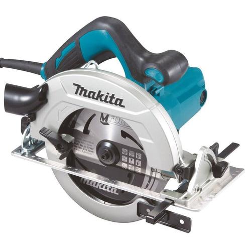 Fierastrau Circular Makita HS7611J, Portabil, 190 mm, 5500 Rpm, 1600W, Negru-Albastru