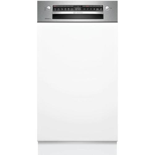 Masina de spalat vase incorporabila Bosch SPI4HMS13E, 10 seturi, 6 programe, Clasa D, Home Connect, DosageAssist, Vario Flex, Siguranta copii (Inox)