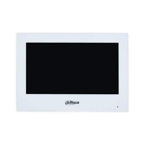 Monitor videointerfon Dahua VTH2621GW-P, IP touch screen, 7'', PoE, SIP (Alb)