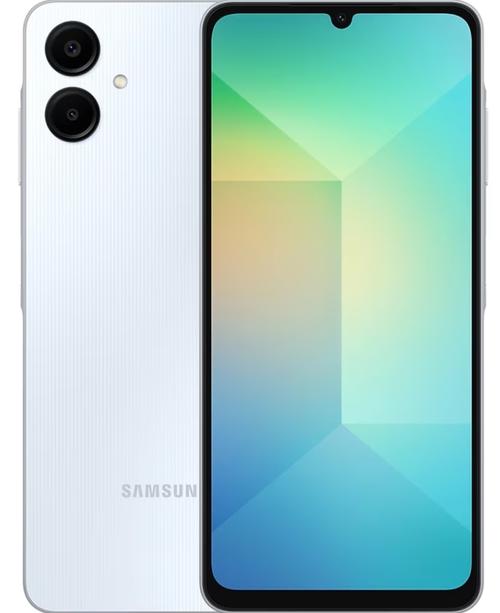 Telefon Mobil Samsung Galaxy A06, Procesor Mediatek Helio G85 Octa-Core, PLS LCD Touchscreen 6.7inch, 6GB RAM, 128GB Flash, Camera Duala 50+2MP, Wi-Fi, 4G, Dual Sim, Android (Albastru/Non-Eu)