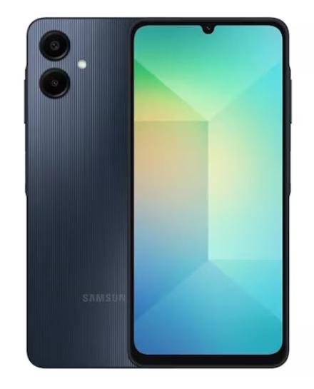 Telefon Mobil Samsung Galaxy A06, Procesor Mediatek Helio G85 Octa-Core, PLS LCD Touchscreen 6.7inch, 6GB RAM, 128GB Flash, Camera Duala 50+2MP, Wi-Fi, 4G, Dual Sim, Android (Negru/Non-Eu)