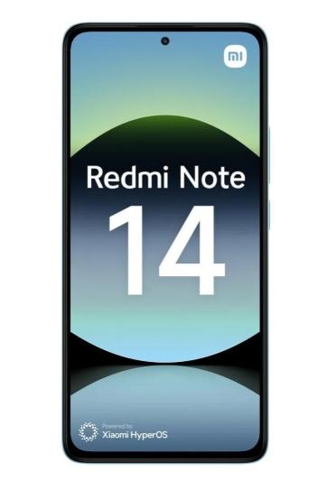Telefon Mobil Xiaomi Redmi Note 14 4G, Procesor Mediatek Helio G99 Ultra Octa-Core, AMOLED 6.67inch, 8GB RAM, 256GB Flash, Camera Tripla 108+2+2 MP, Wi-Fi, 4G, Dual Sim, Android (Albastru)