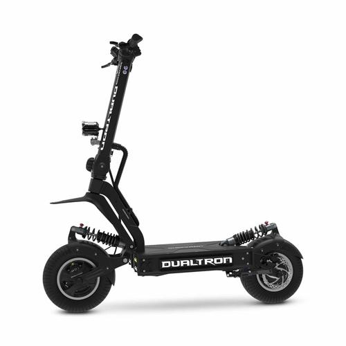 Trotineta electrica Dualtron X 2 UP, Viteza maxima 110 Km/h, Autonomie 125-150 Km, 2 Motoare 8300 W, Roti pneumatice 13inch, baterie 72V/45Ah LG (Negru)