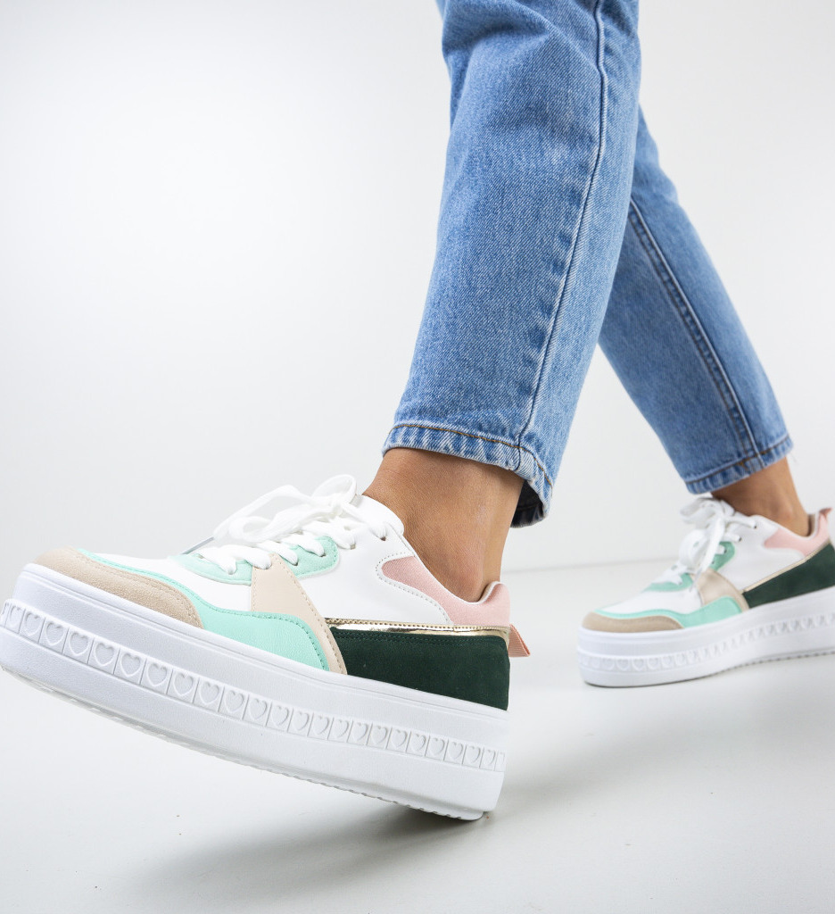 Pantofi Sport Kajol Verzi