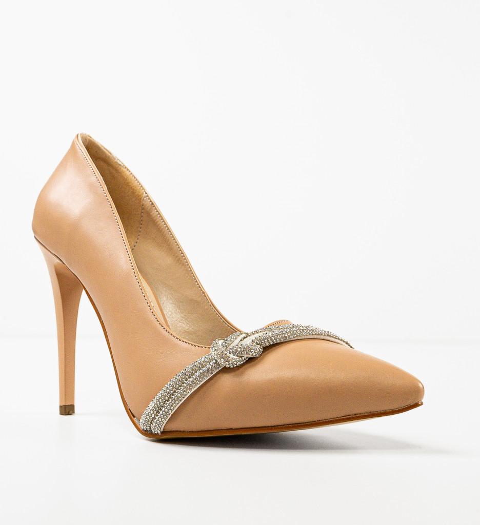 Pantofi cu toc Shykdem Nude