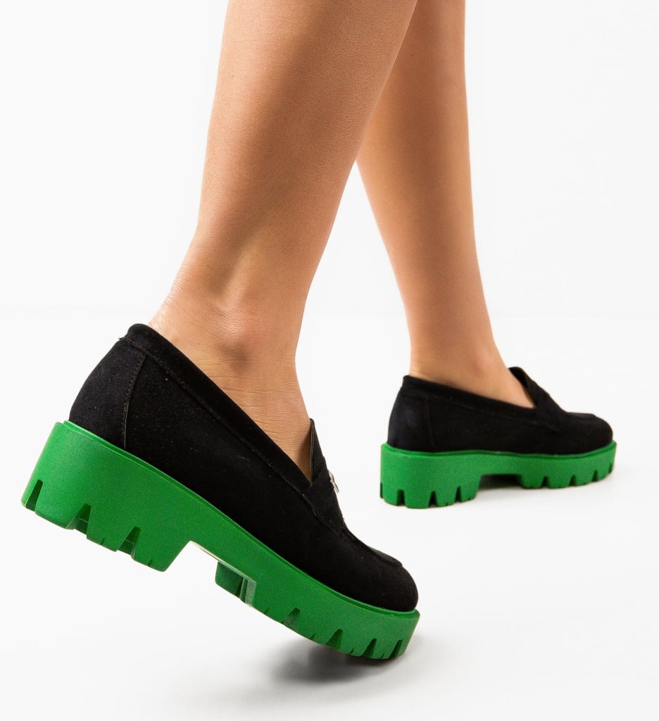 Pantofi Casual Beikrols Negri