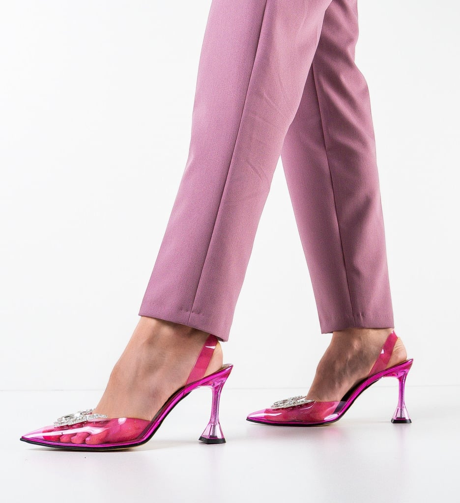 Pantofi dama Fazan Fuchsia