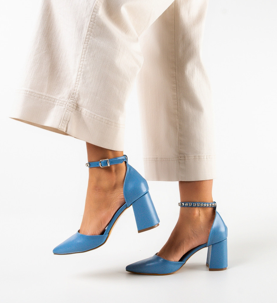Pantofi dama Vingrete Bleumarin