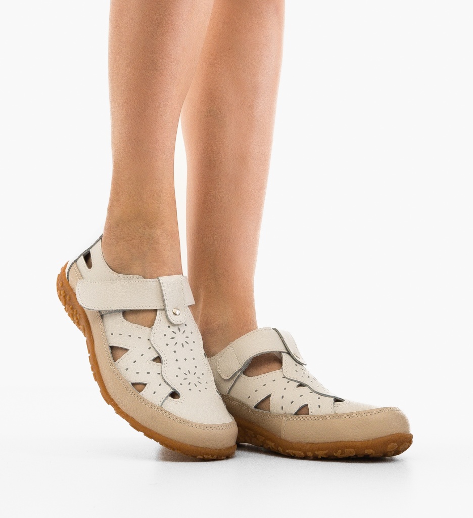 Pantofi Casual Pampy Bej