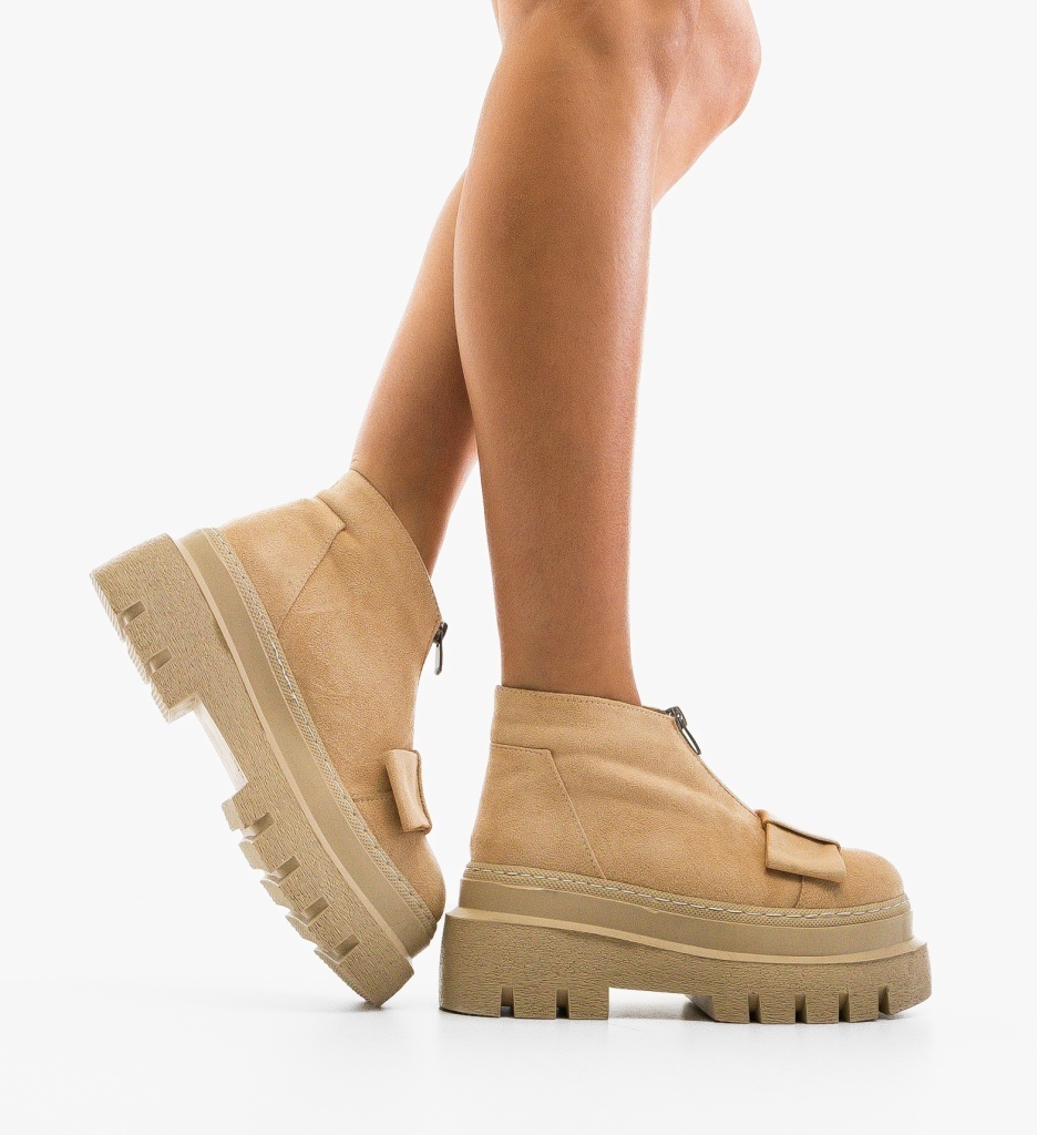Pantofi Casual Parqua Bej 2