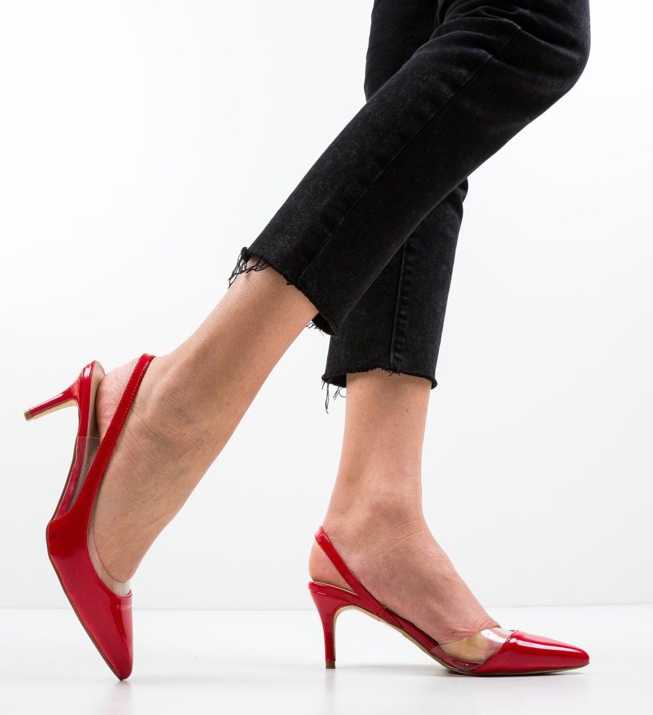 Pantofi Vienna Rosii