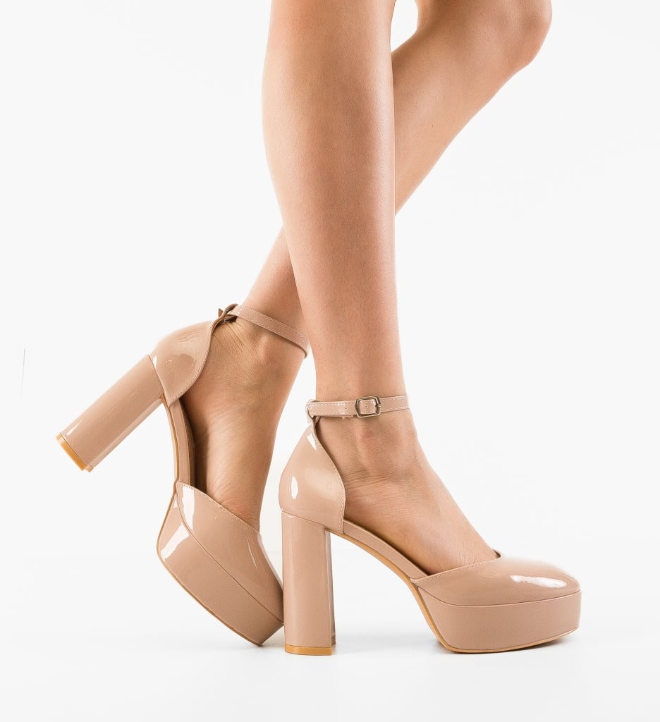 Pantofi dama Shah Beige