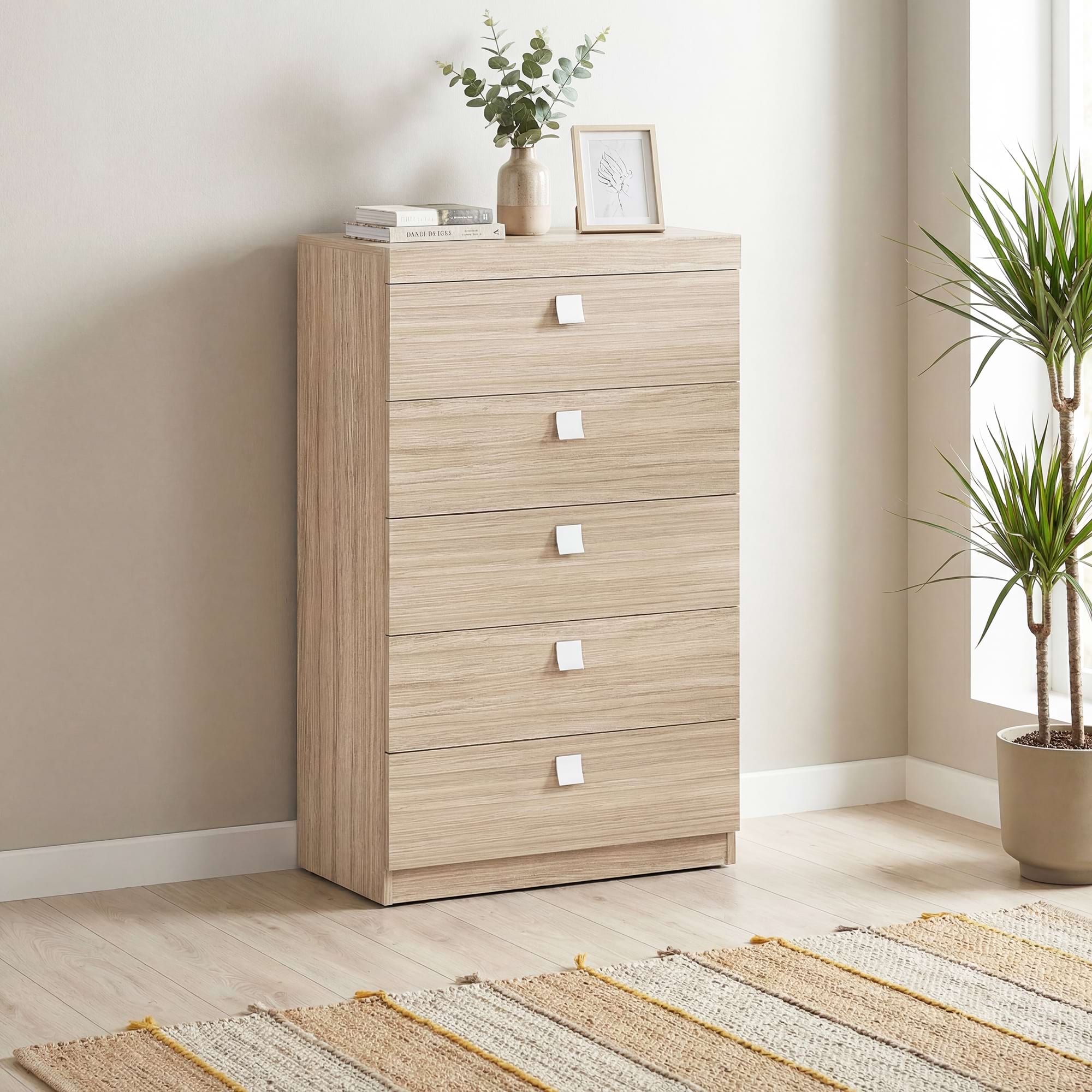 Comoda inalta LINEA, 5 sertare