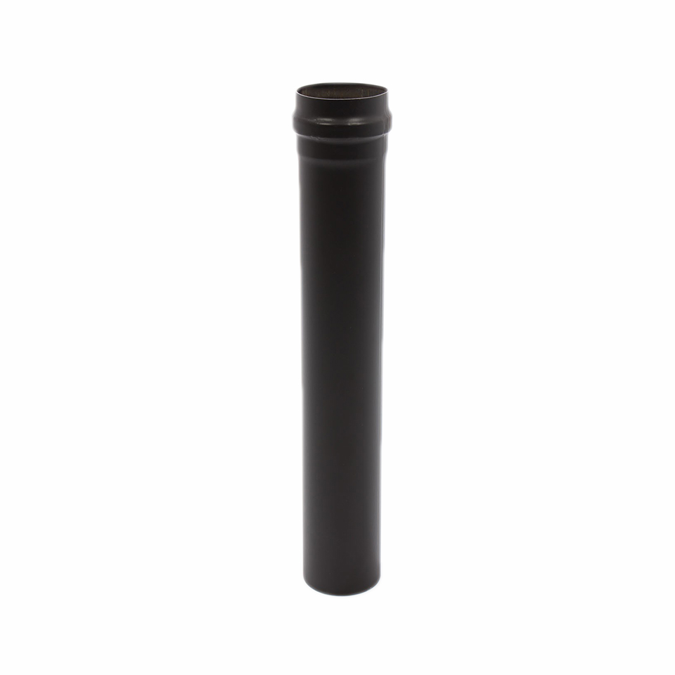 Tub de evacuare (cos de fum) Fornello, otel 1,2 mm, pentru centrale si seminee pe peleti, diametru 100 mm, lungime 0.5 metri, garnitura siliconica inclusa, fabricat in Italia