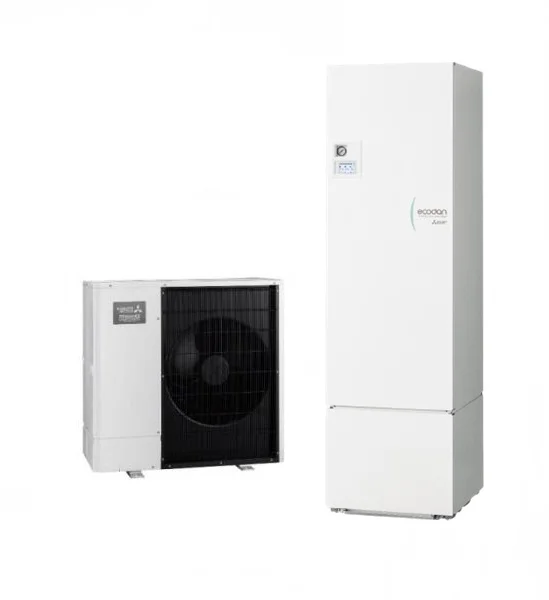 Pompa de caldura Mitsubishi Electric Zubadan Hydrotank Reversibil ERST30F-VM2E+PUZ-SHWM140VAA 14 kW