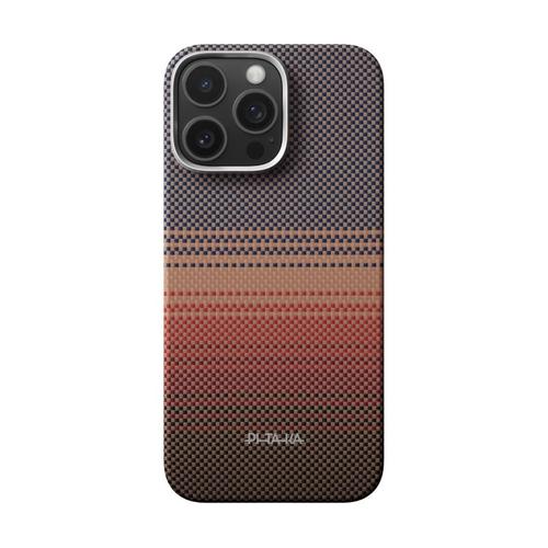 Husa Protectie Spate Pitaka pentru Apple iPhone 16 Pro Ultra-Slim, 600D, PitaTap™ (Multicolor)