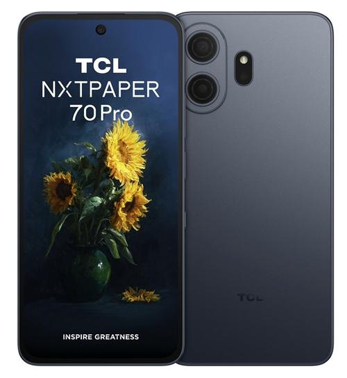 Telefon Mobil TCL NxtPaper 70 Pro, Procesor Mediatek Dimensity 7300 Octa-Core, IPS LCD Capacitive Touchscreen 6.9inch, 8GB RAM, 256GB Flash, Camera Duala 50 + 8 MP, Wi-Fi, 5G, Dual Sim, Android (Albastru)