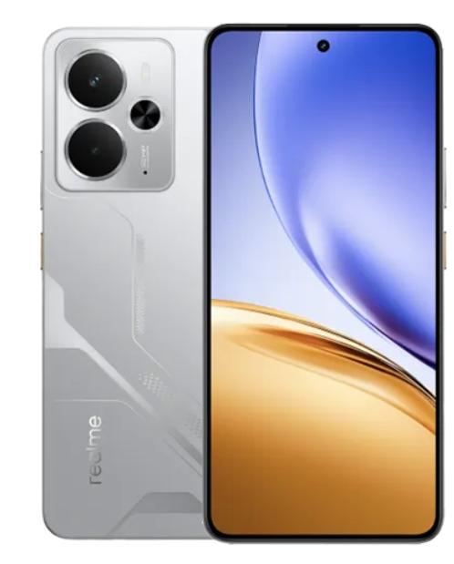 Telefon Mobil Realme 14, Procesor Qualcomm Snapdragon 6 Gen 4 Octa-Core, Ecran AMOLED 6.67inch, 12GB RAM, 256GB Flash, Camera 50 MP, Wi-Fi, 5G, Dual SIM, Android (Argintiu)